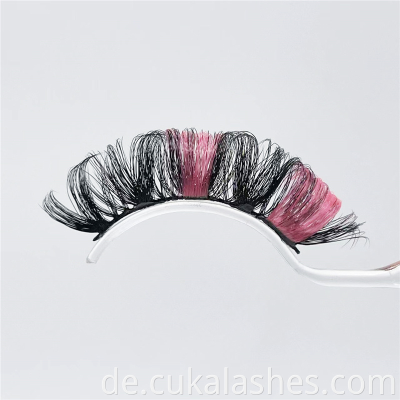 Color Strip Lashes